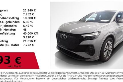 Audi Q4 e-tron 48.700 km 25.840 &euro; Nürnberg 90411