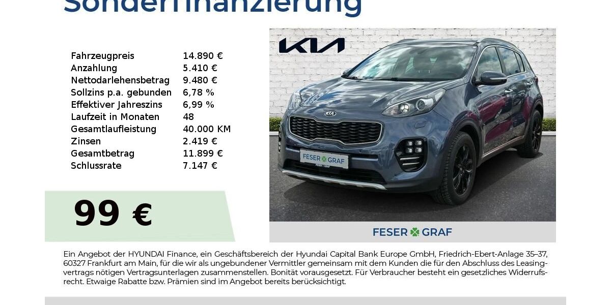 Kia Sportage 138.230 km 14.850 &euro; Roth 91154