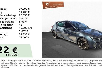 Cupra Leon 30.750 km 27.950 &euro; Nürnberg 90441