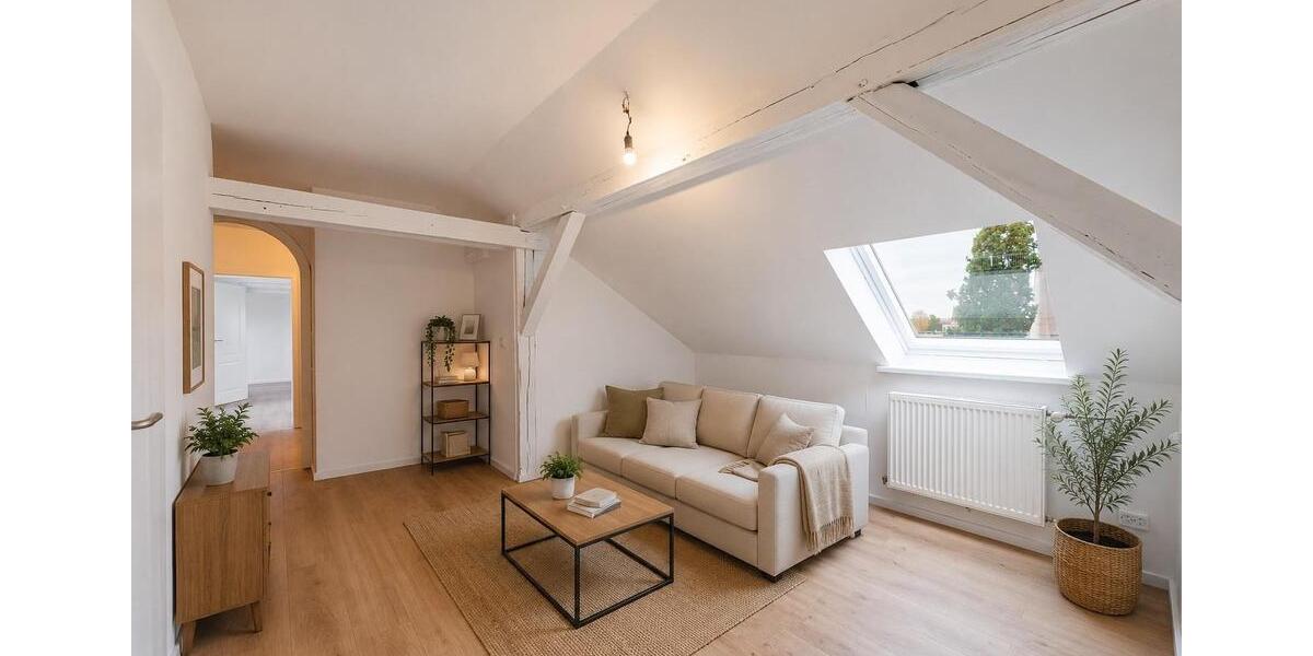 Dachgeschoßwohnung Nürnberg Eberhardshof - 3 Zimmer, 80 m&sup2;, 1.100&euro; | Angebot:26594115