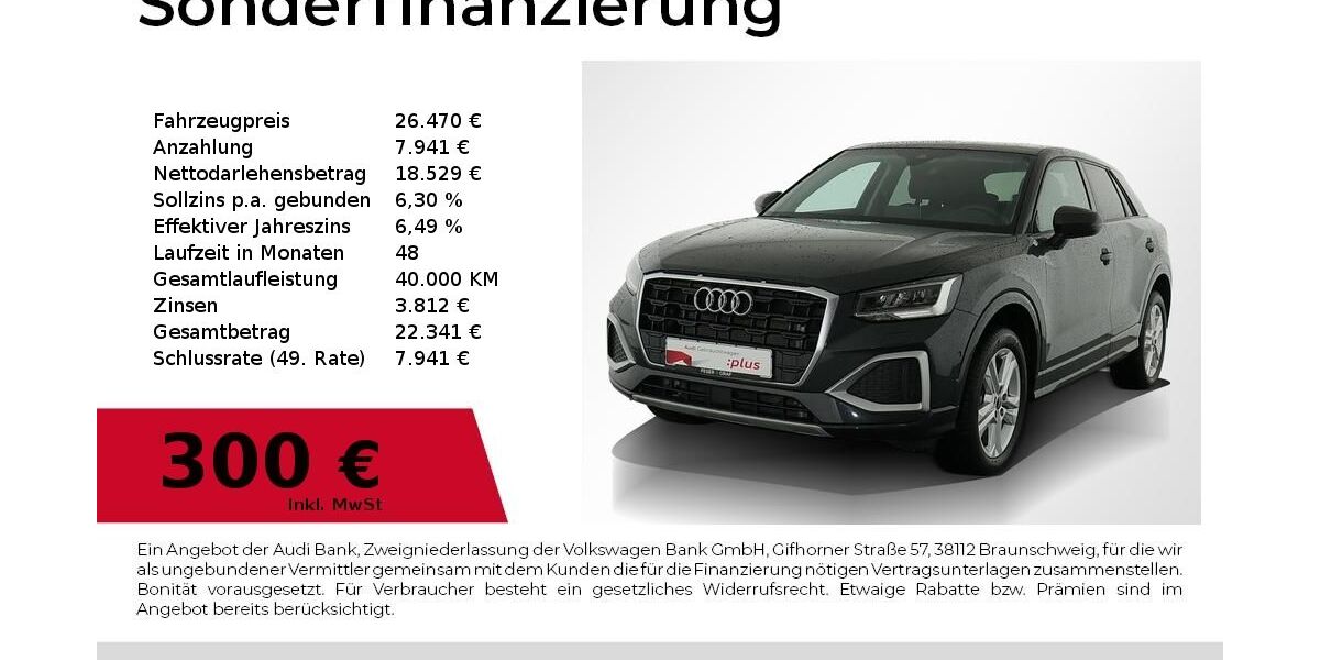 Audi Q2 22.500 km 25.850 &euro; Nürnberg 90411