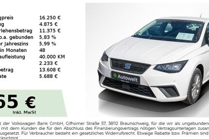 Seat Ibiza 36.350 km 15.840 &euro; Nürnberg 90431