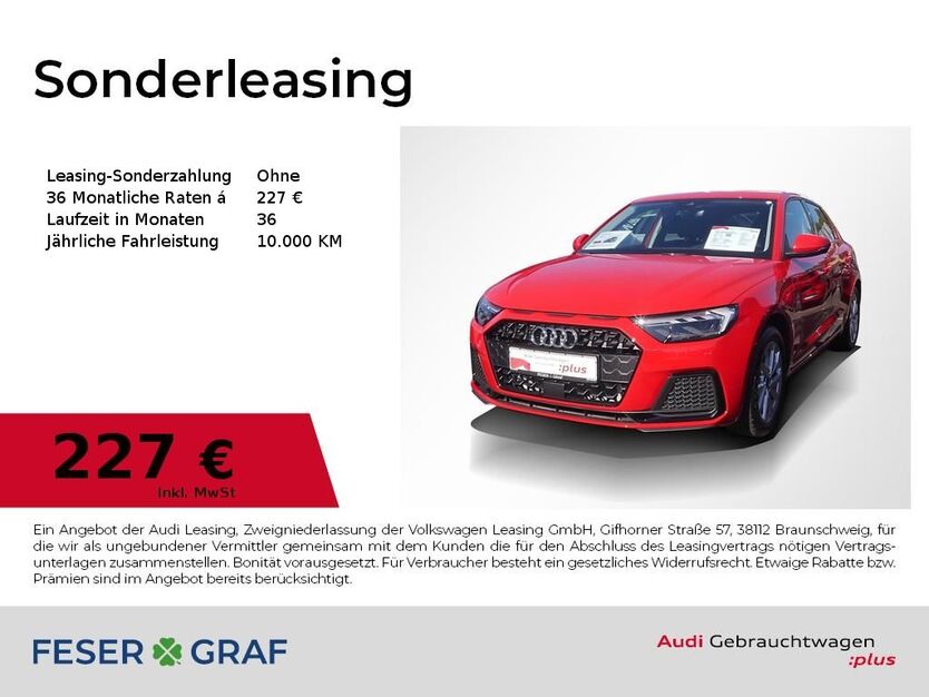 Audi A1 8.123 km 22.480 € Lauf an der Pegnitz 91207