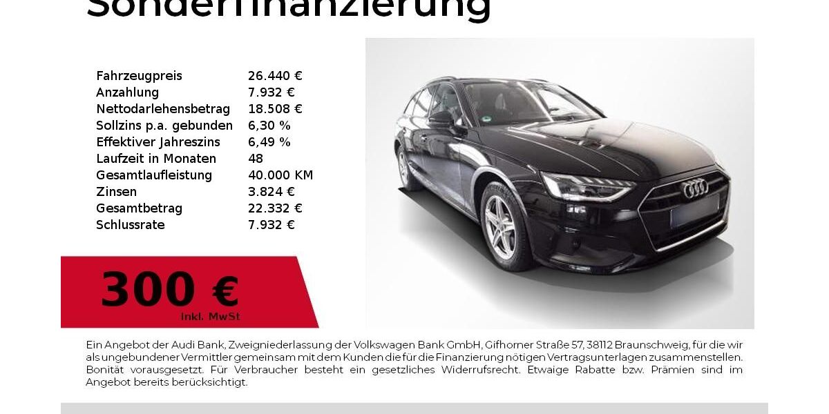 Audi A4 75.950 km 26.440 &euro; Nürnberg 90411