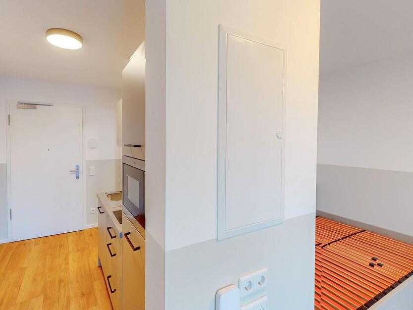 Toll geschnittenes 1-Zimmer-Apartment im Lichtenreuth Quartier zimmer