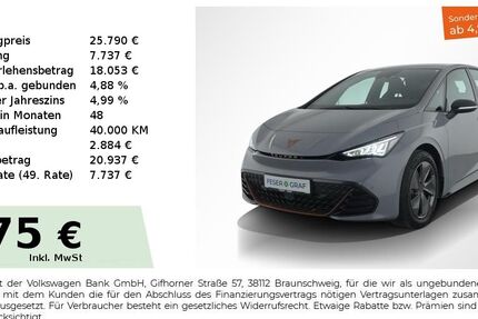 Cupra Born 16.850 km 25.345 &euro; Nürnberg 90441