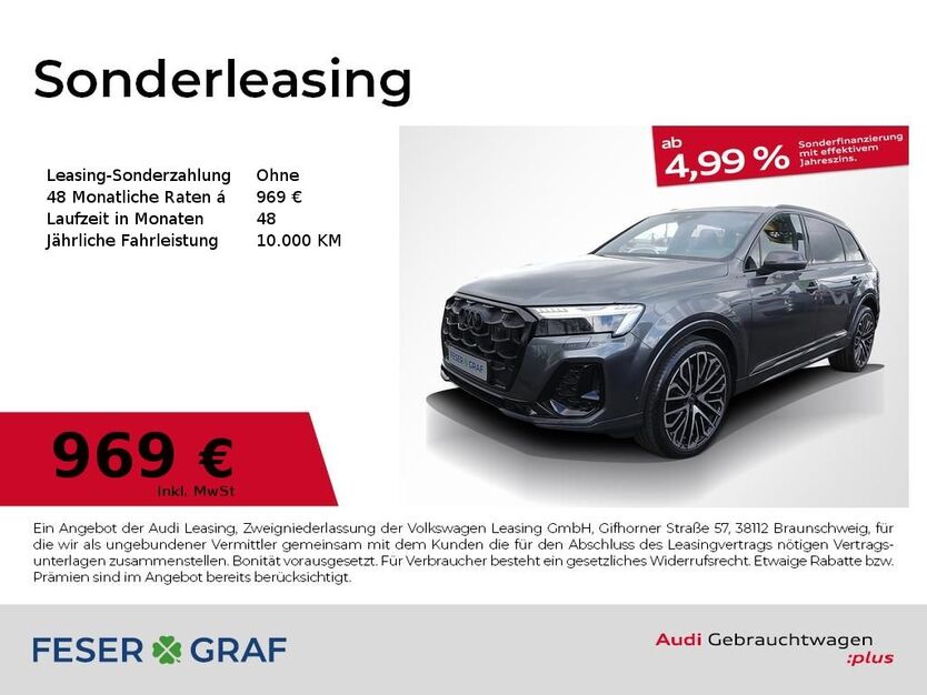Audi Q7 20.872 km 89.980 € Fürth 90763
