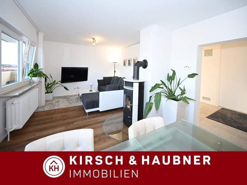 Privilegiertes Wohnen ganz oben! Klasse Wohnung mit Dachterrasse - wie NEU! Fürth - zentral 2 zimmer