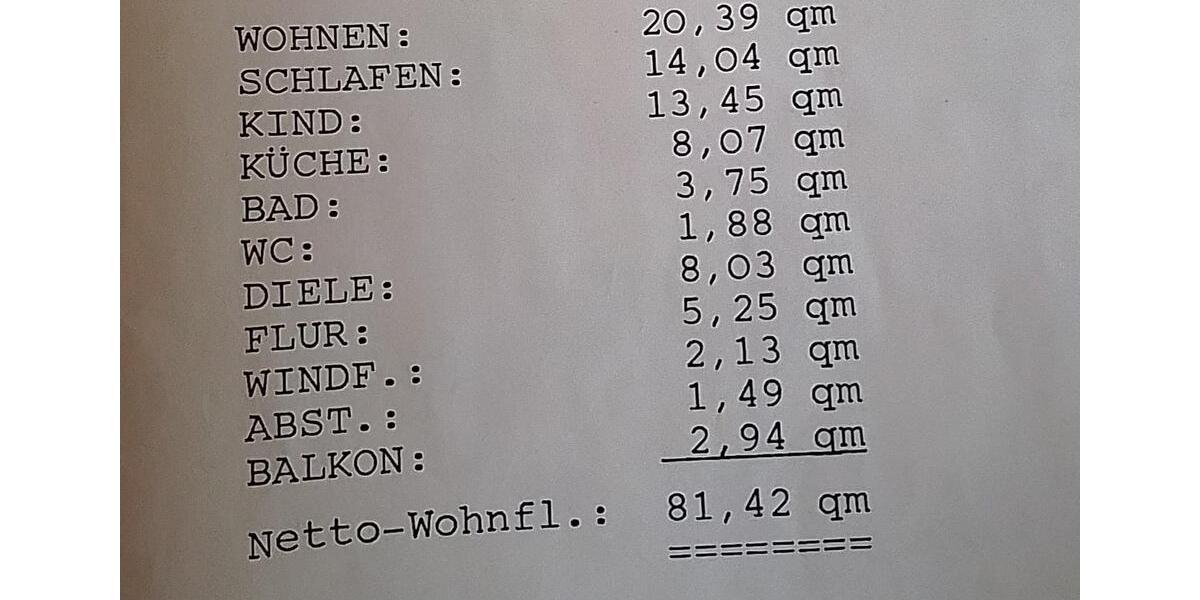 Etagenwohnung Nürnberg Gebersdorf - 3 Zimmer, 82 m&sup2;, 980&euro; | Angebot:26284484