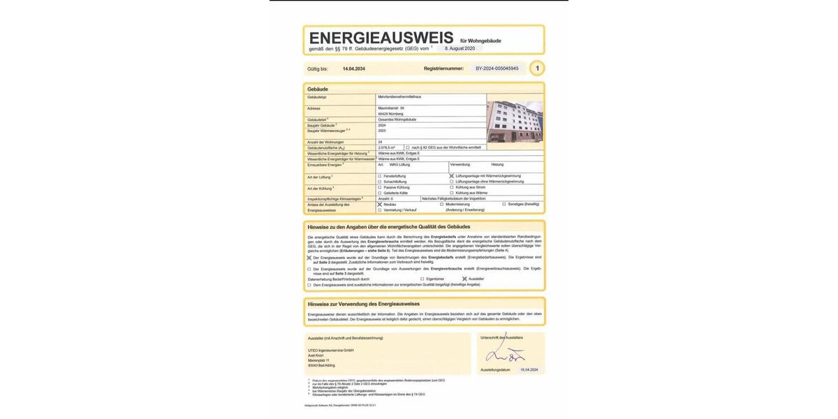 Hochparterre Nürnberg Eberhardshof - 2 Zimmer, 47 m&sup2;, 833&euro; | Angebot:25497500