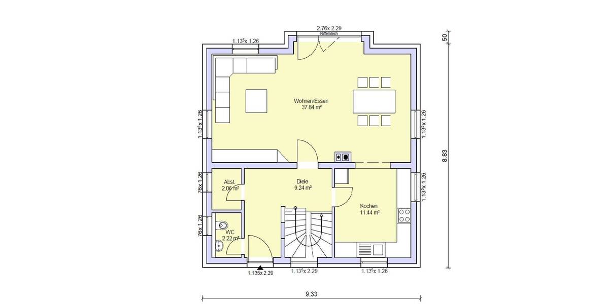 Einfamilienhaus Burgthann - 5 Zimmer, 130 m&sup2;, 676.000&euro; | Angebot:25689602