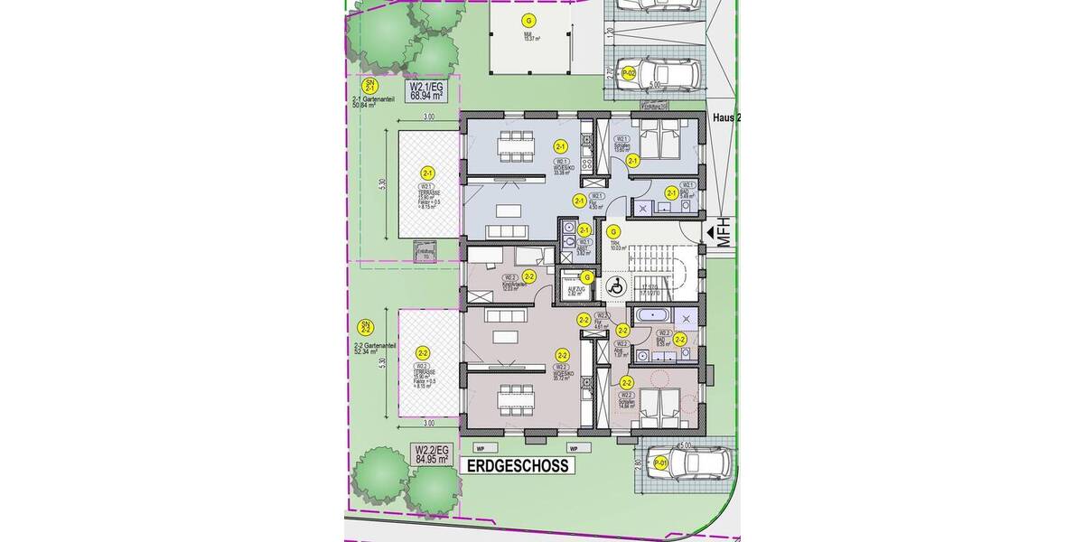 Etagenwohnung Postbauer-Heng Heng - 3 Zimmer, 85 m&sup2;, 412.008&euro; | Angebot:26786787