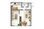 Etagenwohnung Fürth Altstadt - 2 Zimmer, 63 m&sup2;, 800&euro; | Angebot:26368469