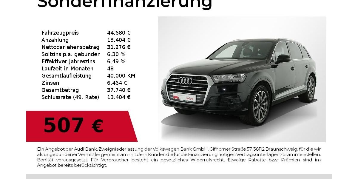 Audi Q7 63.900 km 44.680 &euro; Nürnberg 90411