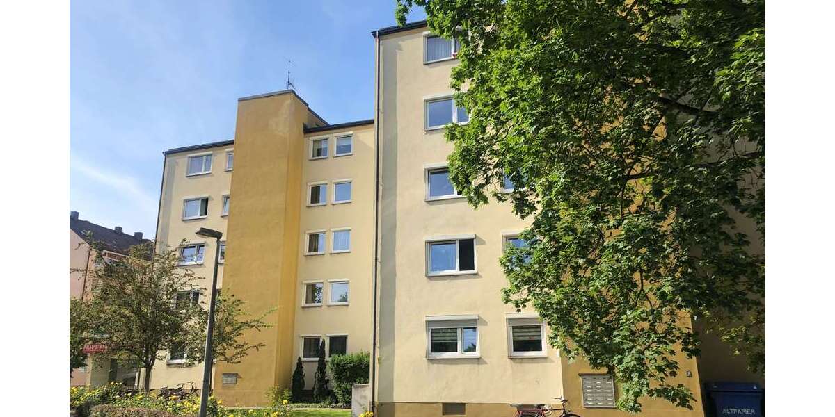 Etagenwohnung Nürnberg Kleinweidenmühle - 1 Zimmer, 32 m&sup2;, 440&euro; | Angebot:24482537