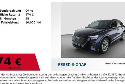 Audi Q4 e-tron 6.318 km 51.810 € Nürnberg 90411