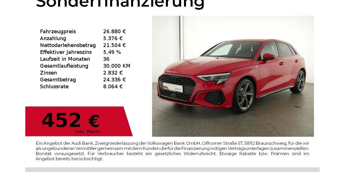 Audi A3 68.763 km 26.880 &euro; Nürnberg 90441