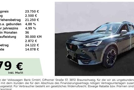 Cupra Formentor 33.550 km 23.750 &euro; Lauf an der Pegnitz 91207