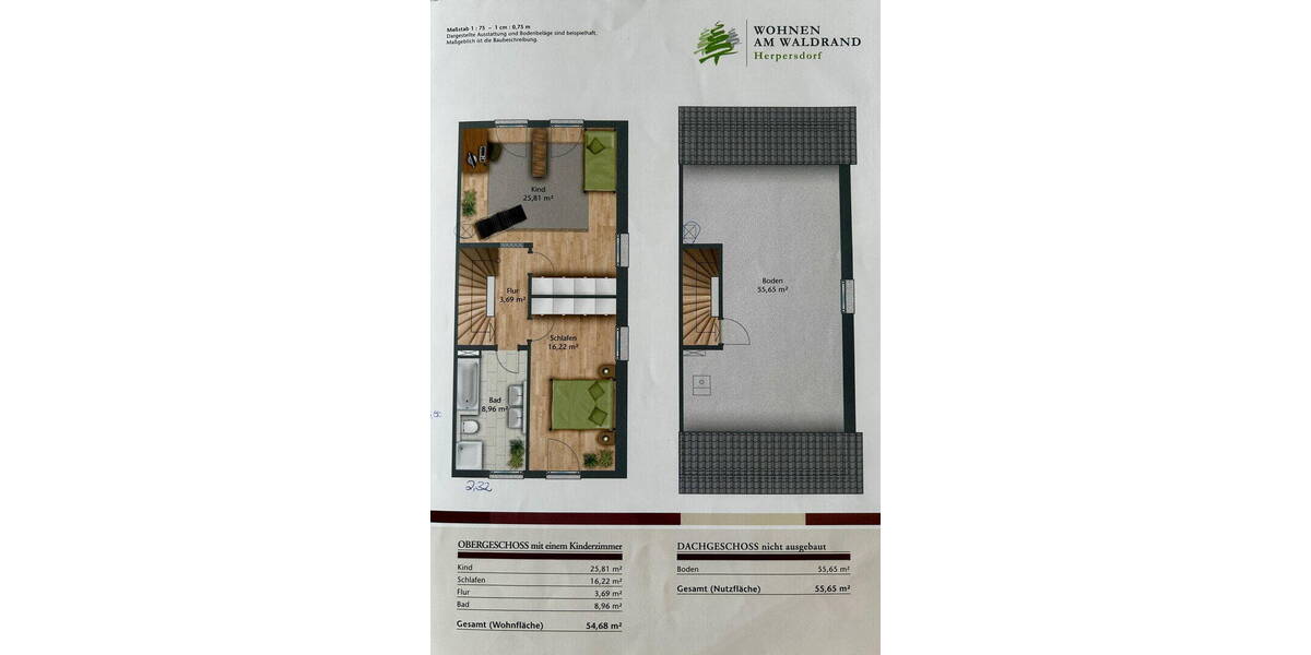 Reihenmittelhaus Nürnberg Herpersdorf - 4 Zimmer, 149 m&sup2;, 649.000&euro; | Angebot:26150689