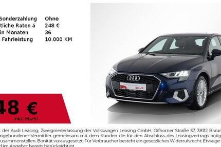 Audi A3 13.180 km 27.330 € Nürnberg 90441