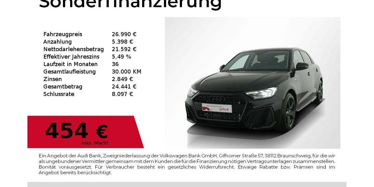 Audi A1 3.622 km 26.990 &euro; Nürnberg 90441