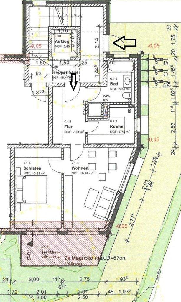 OFFENE BESICHTIGUNG So., 2.11. 14:30-15:30 Uhr, 90427 N-Nord, Großgründl., Reutleser Str. 5: 2 Zi. Neubau ETW mit Ter... 2 zimmer