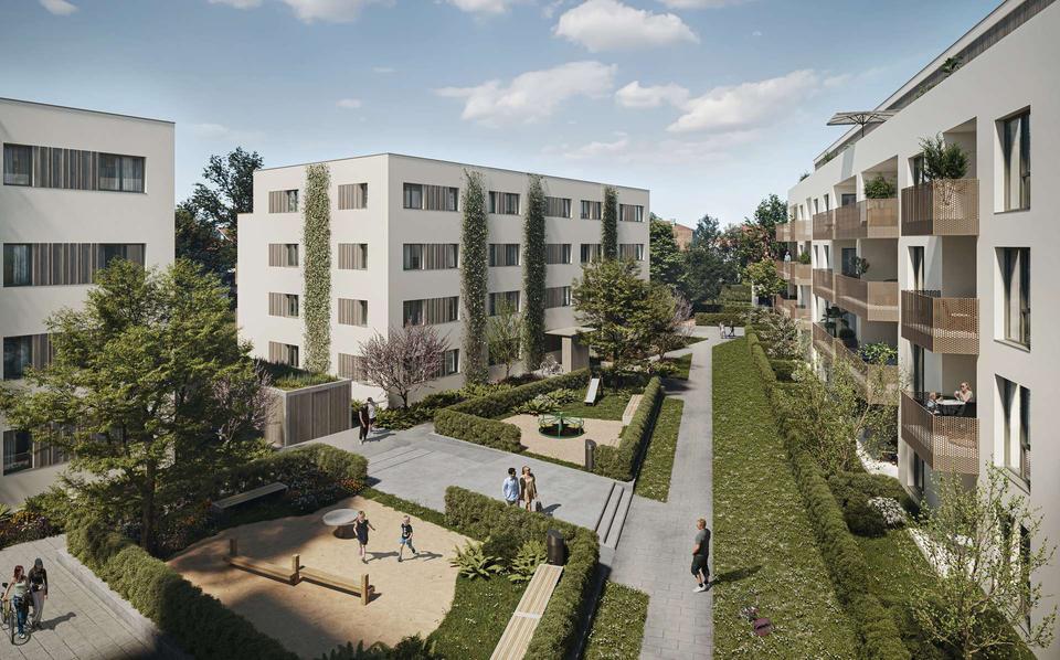 HEGERICH: Erstbezug - Ihr neues Zuhause in Nürnberg-Höfen – Modern, nachhaltig, bezugsfertig 2 zimmer