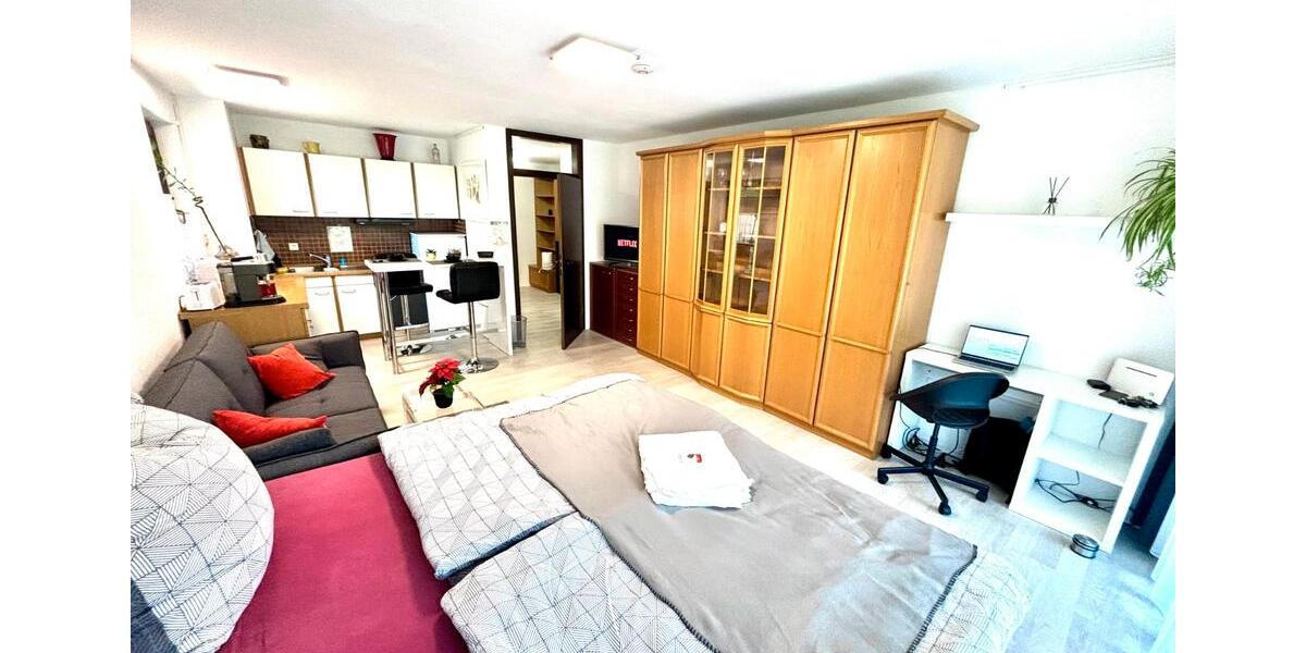 Hochparterre Nürnberg Erlenstegen - 1.5 Zimmer, 44 m&sup2;, 715&euro; | Angebot:26400480