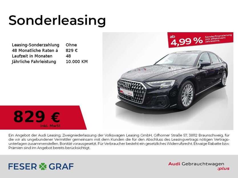 Audi A8 24.512 km 59.980 € Fürth 90763