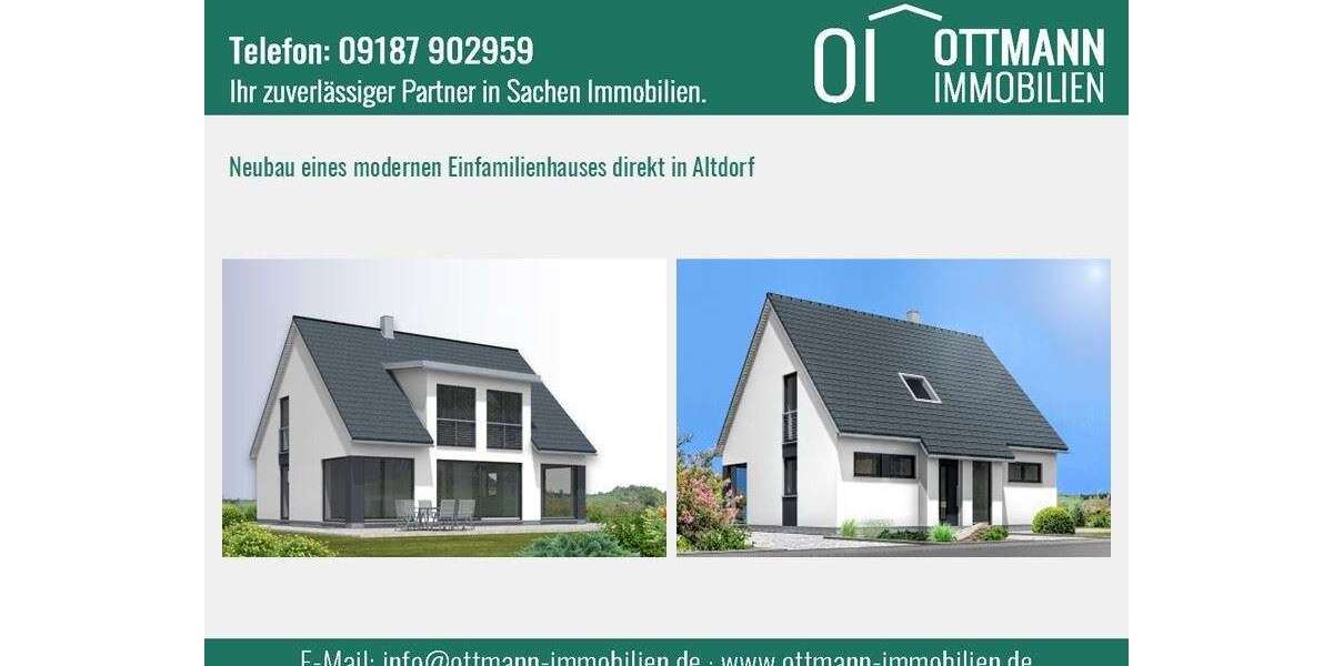 Einfamilienhaus Altdorf b. Nürnberg - 5 Zimmer, 140 m&sup2;, 775.000&euro; | Angebot:26881853