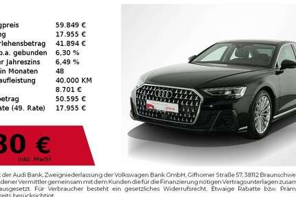 Audi A8 27.990 km 59.849 € Nürnberg 90411