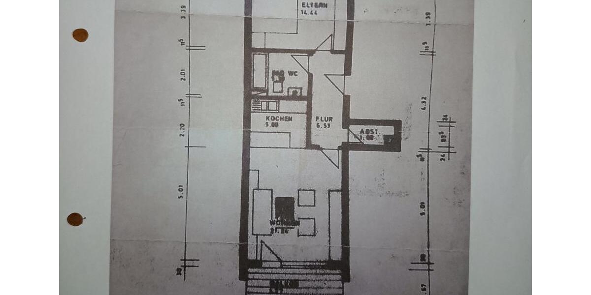 Etagenwohnung Nürnberg Gebersdorf - 2 Zimmer, 57 m&sup2;, 670&euro; | Angebot:25718648