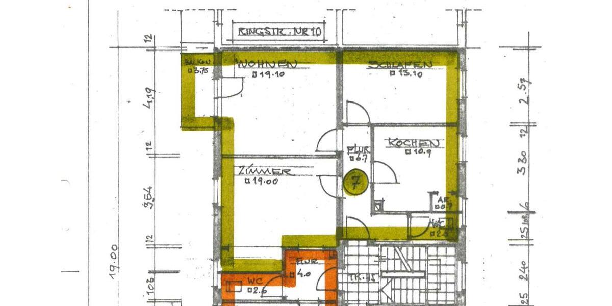 Etagenwohnung Neunkirchen am Sand - 3 Zimmer, 75 m&sup2;, 860&euro; | Angebot:26220507