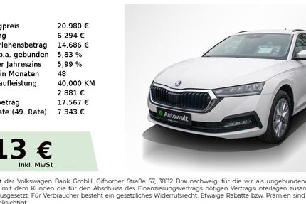 Skoda Octavia 88.950 km 20.580 &euro; Nürnberg 90431