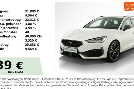 Cupra Leon 23.950 km 31.640 &euro; Nürnberg 90441