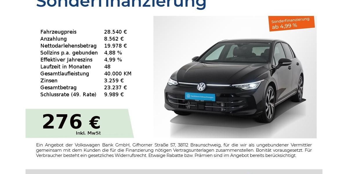 VW Golf 23.150 km 28.440 &euro; Nürnberg 90441