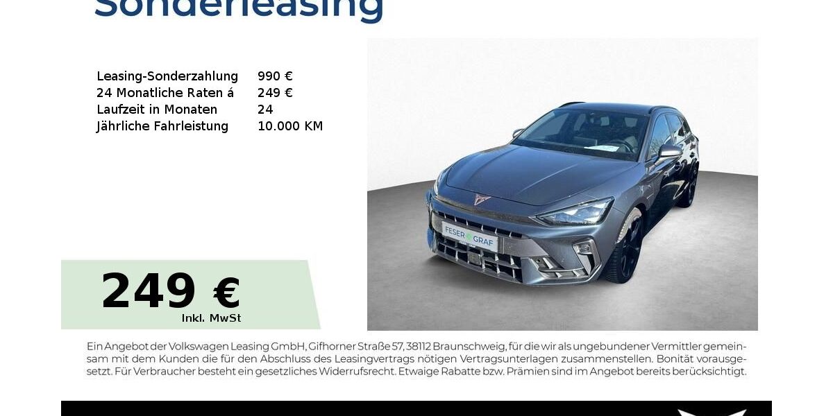 Cupra Leon 26.250 km 29.450 &euro; Schwabach 91126