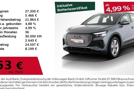 Audi Q4 e-tron 26.024 km 27.330 &euro; Nürnberg 90441