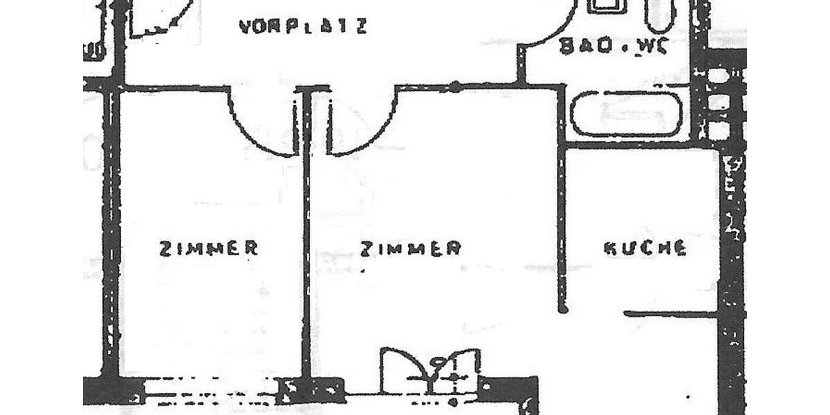Voll möblierte sonnige und lichtdurchflutete 2-Zi-Wohnung beim Stadtpark in zentraler Lage 2 zimmer