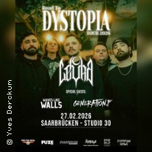 Leyka - Road to Dystopia + Support: Hollow Path, We Against Us 26.03.2026 Golden Nugget Nürnberg