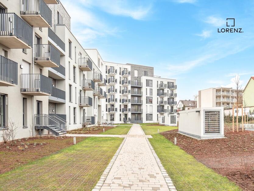 Toll geschnittenes 1-Zimmer-Apartment im Lichtenreuth Quartier zimmer