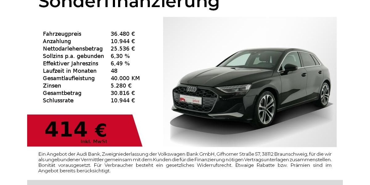 Audi A3 25.403 km 36.480 &euro; Nürnberg 90411