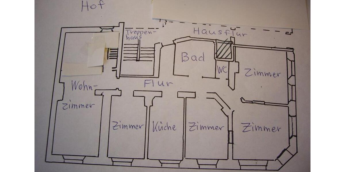 Erdgeschoßwohnung Nürnberg Hasenbuck - 5 Zimmer, 140 m&sup2;, 1.200&euro; | Angebot:21597782