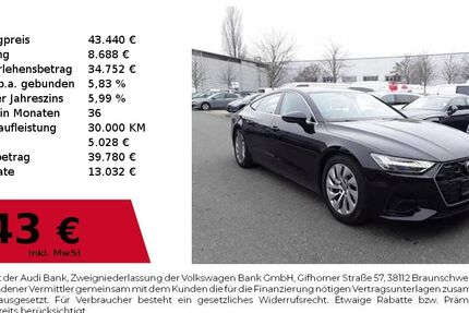 Audi A7 21.200 km 43.440 &euro; Nürnberg 90441