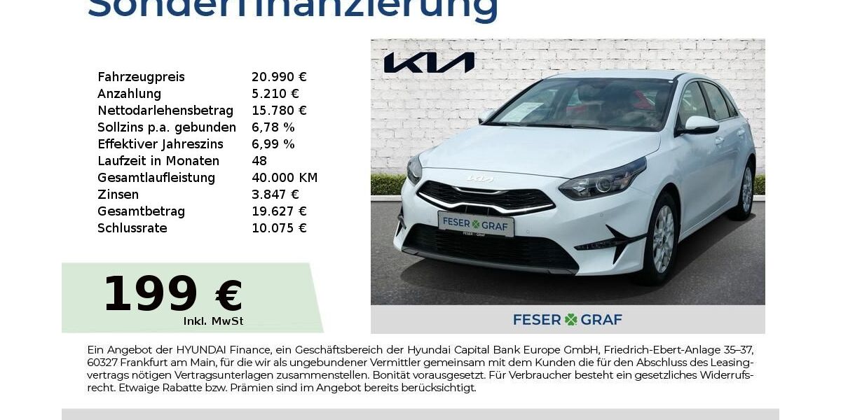 Kia ceed / Ceed 2.906 km 19.450 &euro; Roth 91154