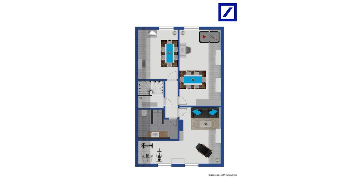 Dachgeschoßwohnung Nürnberg Gleißhammer - 2 Zimmer, 80 m&sup2;, 1.300&euro; | Angebot:26131707