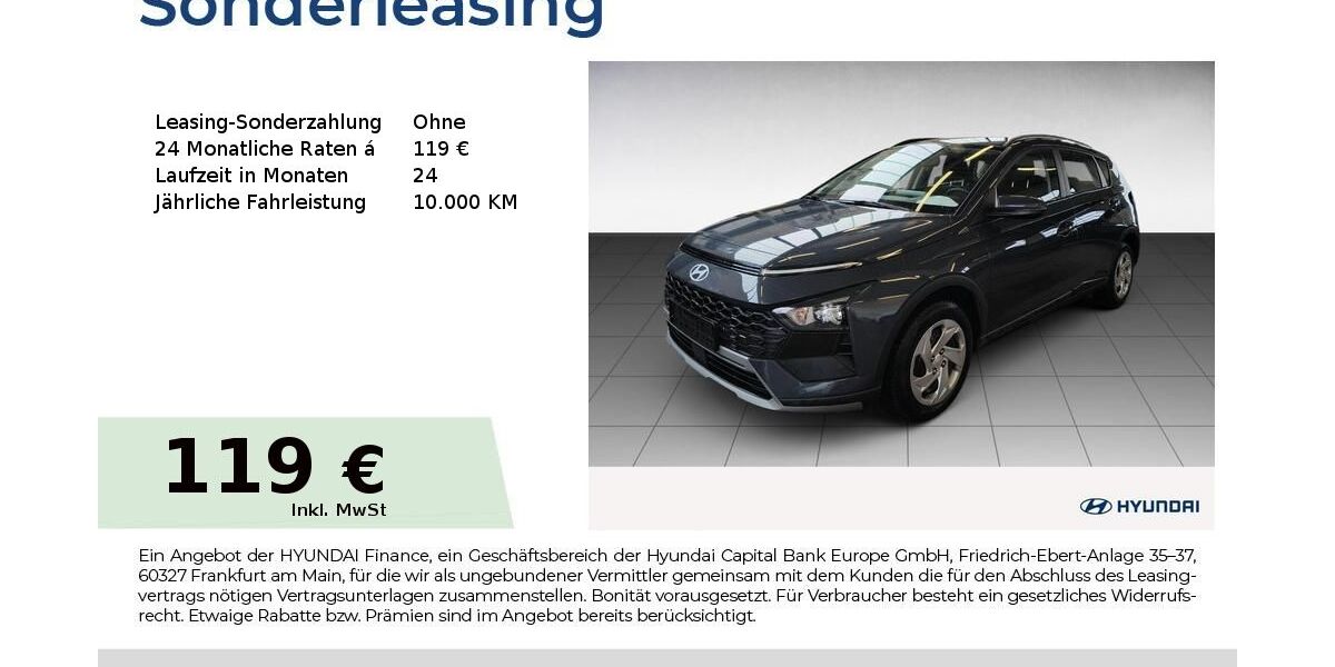 Hyundai BAYON 18.996 km 15.950 &euro; Fürth 90763