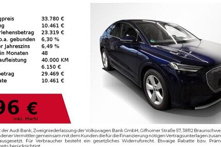 Audi Q4 e-tron 40.100 km 33.440 &euro; Nürnberg 90411