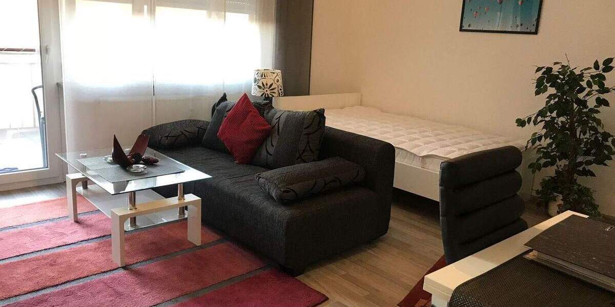 Moderne 1-Zimmer-Wohnung mit großer Terrasse in der historischen Nürnberger Altstadt 1 zimmer