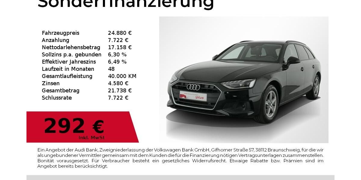 Audi A4 75.950 km 24.880 &euro; Nürnberg 90411